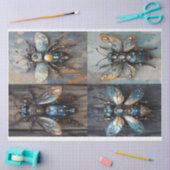 Steampunk Buzz Collage (4) beroemd gemaakt door El Tissuepapier (Craft)