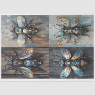 Steampunk Buzz Collage (4) beroemd gemaakt door El Tissuepapier