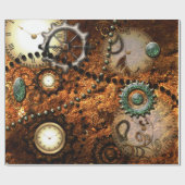 Steampunk Cadeaupapier (Vlak)