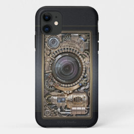 Steampunk Camera #1 door G.O.S.Studio. iPhone 11 Hoesje