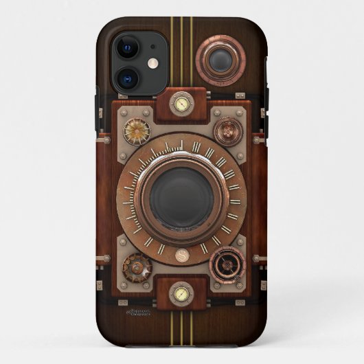Steampunk-camera #1B Case-Mate iPhone Case (Achterkant)