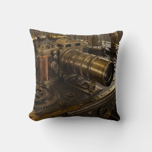 Steampunk Camera Sierkussen