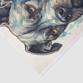 Steampunk Cane Corso 3 Decoupage papier (Detail)