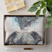 Steampunk Cane Corso 3 Decoupage papier (Geschenk)