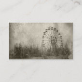 Steampunk Carnaval Top Hat Wedding Place Cards Plaatskaartje (Achterkant)