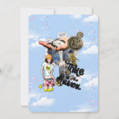 Steampunk Cartes et cadeaux de mariage intemporels (Dos)