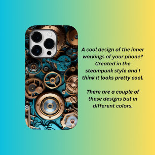 Steampunk Case-Mate iPhone 14 Pro Hoesje