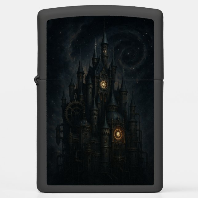Steampunk Castle in het sterrenstelsel (Voorkant)