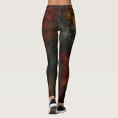 Steampunk Castle Leggings - Victorian Gothic (Dos)