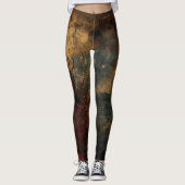 Steampunk Castle Leggings - Victorian Gothic (Devant)