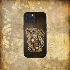 Steampunk Cat iPhone 13 Pro Max Hoesje