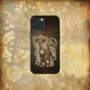 Steampunk Cat iPhone 13 Pro Max Hoesje