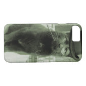  Steampunk Cat iPhone Case (Achterkant (Horizontaal))