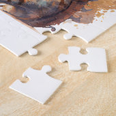 Steampunk Cat Schattig en Cute Legpuzzel (Zijkant)