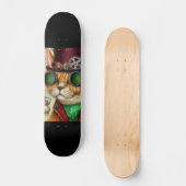 STEAMPUNK CAT SKATEBOARDS (Voorkant)