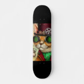 STEAMPUNK CAT SKATEBOARDS (Voorkant)