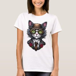 Steampunk Cat T-shirt