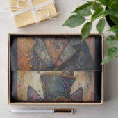 Steampunk Cat Tissuepapier (Geschenk)