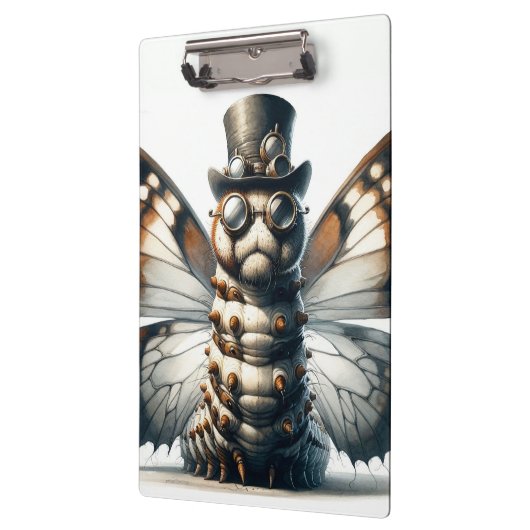 Steampunk Caterpillar Klembord (Links)