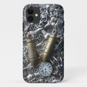 Steampunk charms iPhone 11 hoesje