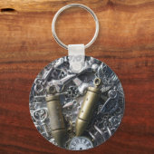 Steampunk charms sleutelhanger (Voorkant)