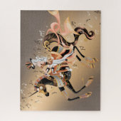 Steampunk Cheval mécanique & Lady Jigsaw Puzzle (Vertical)