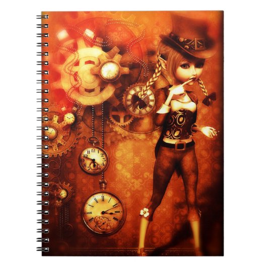 Steampunk Chic Notitieboek (Voorkant)