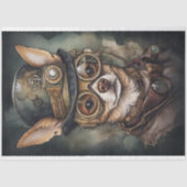 Steampunk Chihuahua 3 Decoupage Papier (Voorkant)