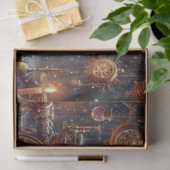 Steampunk Chipmunk Mechanische Droom Decoupage Tissuepapier (Geschenk)