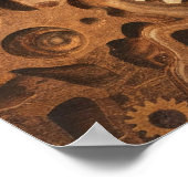 Steampunk Christmas Poster (Coin)