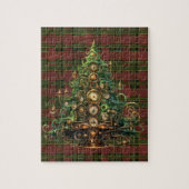 Steampunk Christmas Tree Puzzle (Vertical)