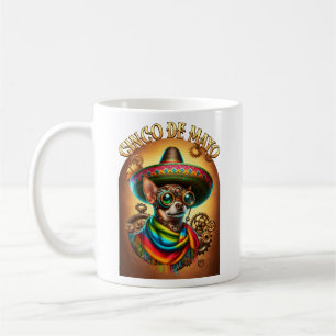 Steampunk Cinco de Mayo Chihuahua Koffiemok