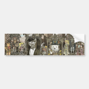 Steampunk City Bumpersticker