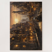 Steampunk City Fantasy Legpuzzel (Verticaal)