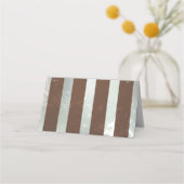 Steampunk Clock- en Turquoise-Rozen op gestreept (Achterkant)