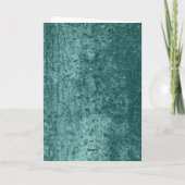 Steampunk Clock & Gears Birthday Kaart (Achterkant)