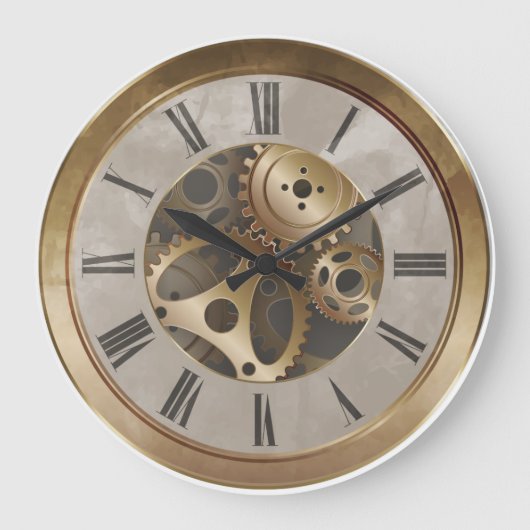 Steampunk Clock Grote Klok (Voorkant)