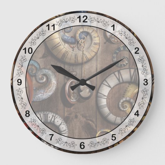 Steampunk - Clock - Machine Grote Klok (Voorkant)