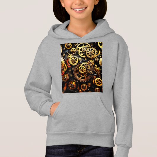 Steampunk Clockwork Gears 1004 (Voorkant)