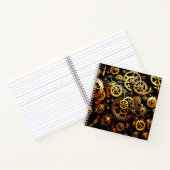 Steampunk Clockwork Gears 1004 Notitieboek (Binnen)