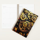 Steampunk Clockwork Gears 1004 Planner (Display)