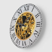 Steampunk Clockworks Grote Klok (Hoek)