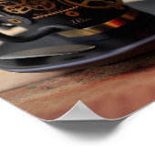 Steampunk Coffee Cup Poster (Hoek)