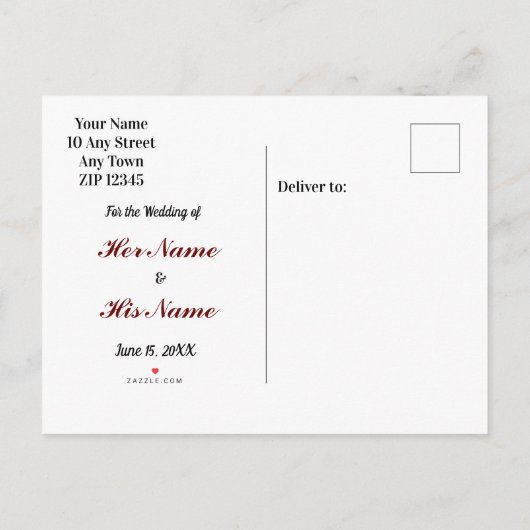  Steampunk Cogs-ballon Opslaan Datum Aankondigingskaart (Achterkant)