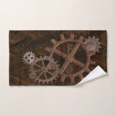 Steampunk Cogs, Gears & Skeleton Key Bad Handdoek (Handdoek)