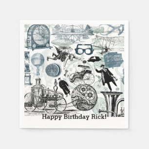 Steampunk Collage #2 door Geinspireerd Servet