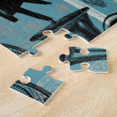 Steampunk Collage Time Traveler Legpuzzel (Zijkant)