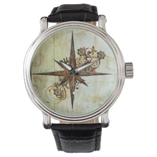Steampunk Compass Star Watch Horloge