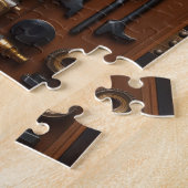 Steampunk complex toolbox legpuzzel (Zijkant)