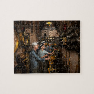 Steampunk - Controles op de USS Washington 1920 Legpuzzel